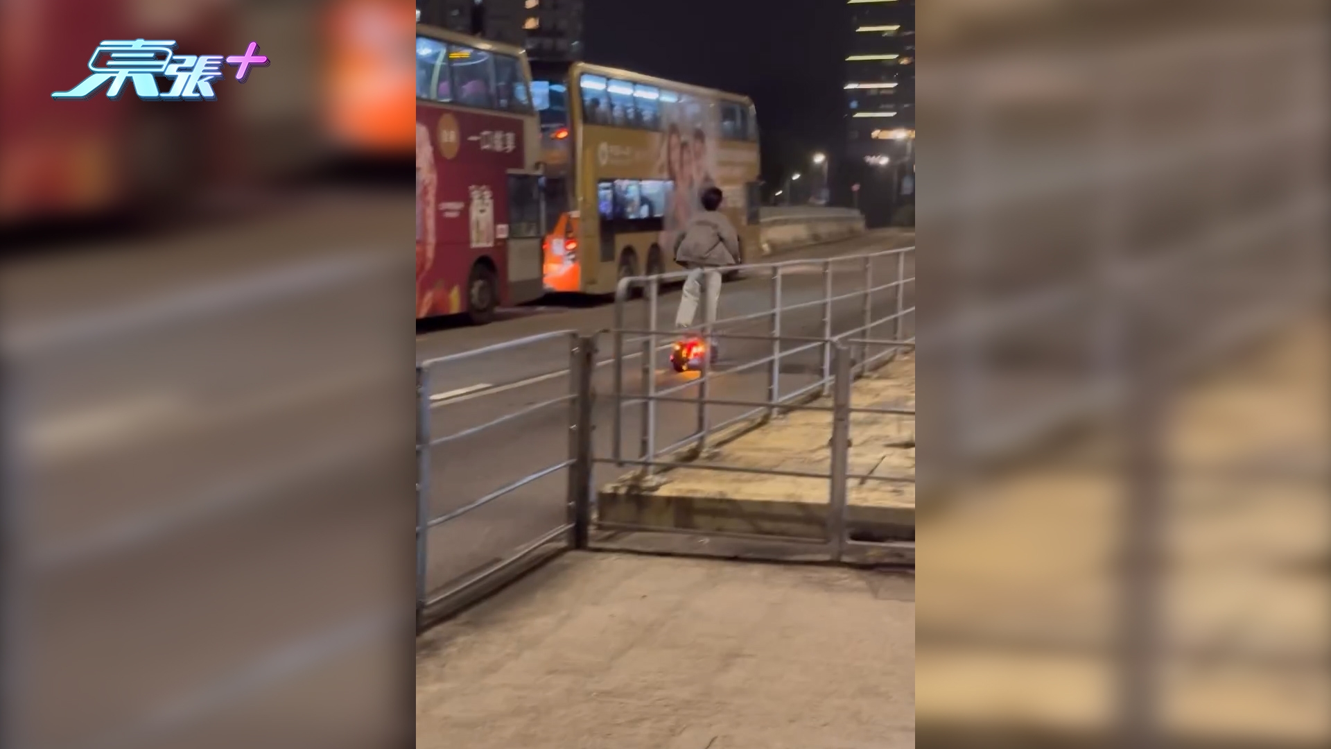 東張西望報料｜沙田兩男公然踩風火輪及電動滑板車　拍攝者：係咪CLS