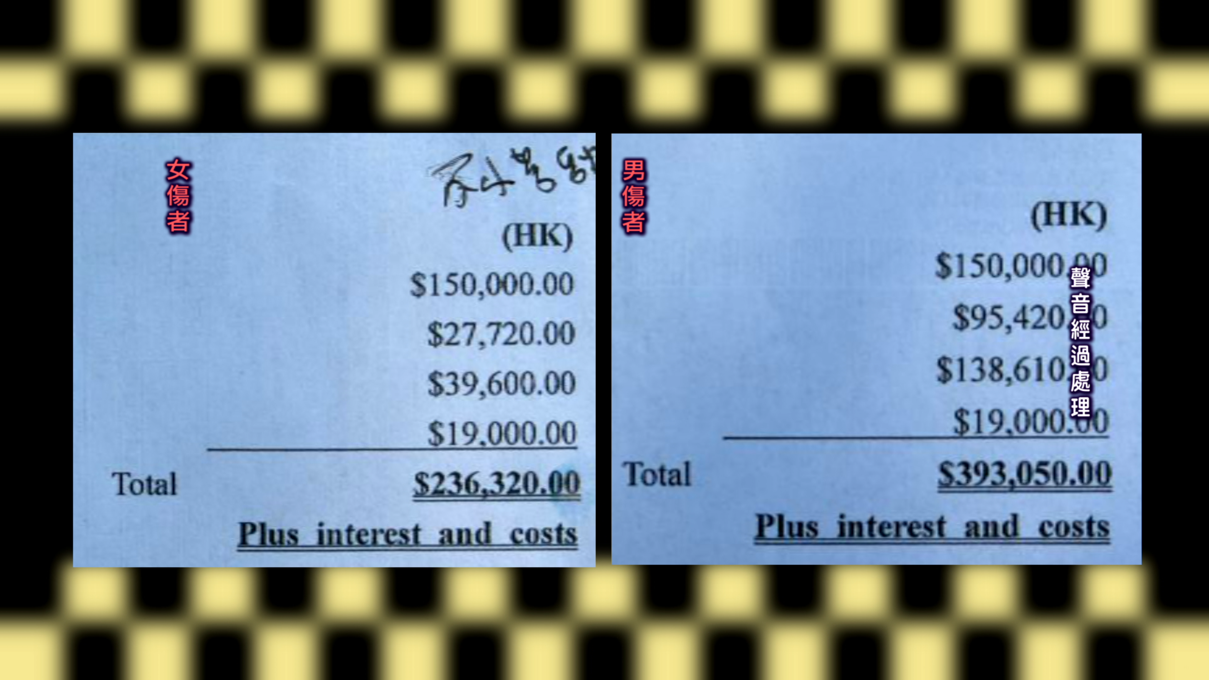 輕微切線惹官非 一年後驚見 60 萬索償