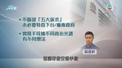 【初選案續審】區諾軒指政黨政治光譜各異 難確定會否共同反對預算案