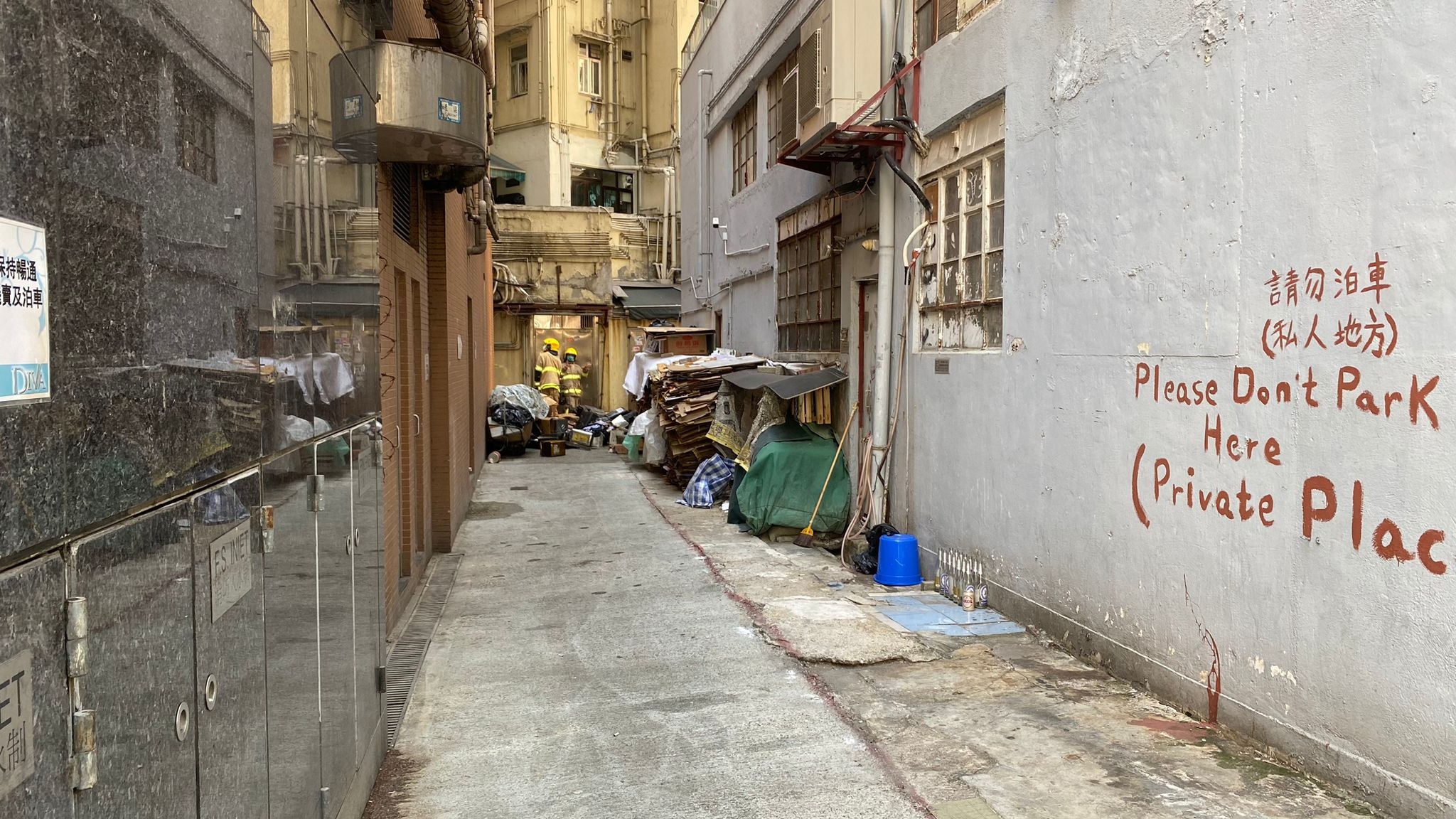 後巷垃圾堆積問題嚴重