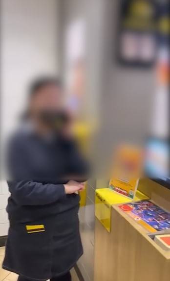 大圍麥當勞外賣男不滿出餐慢