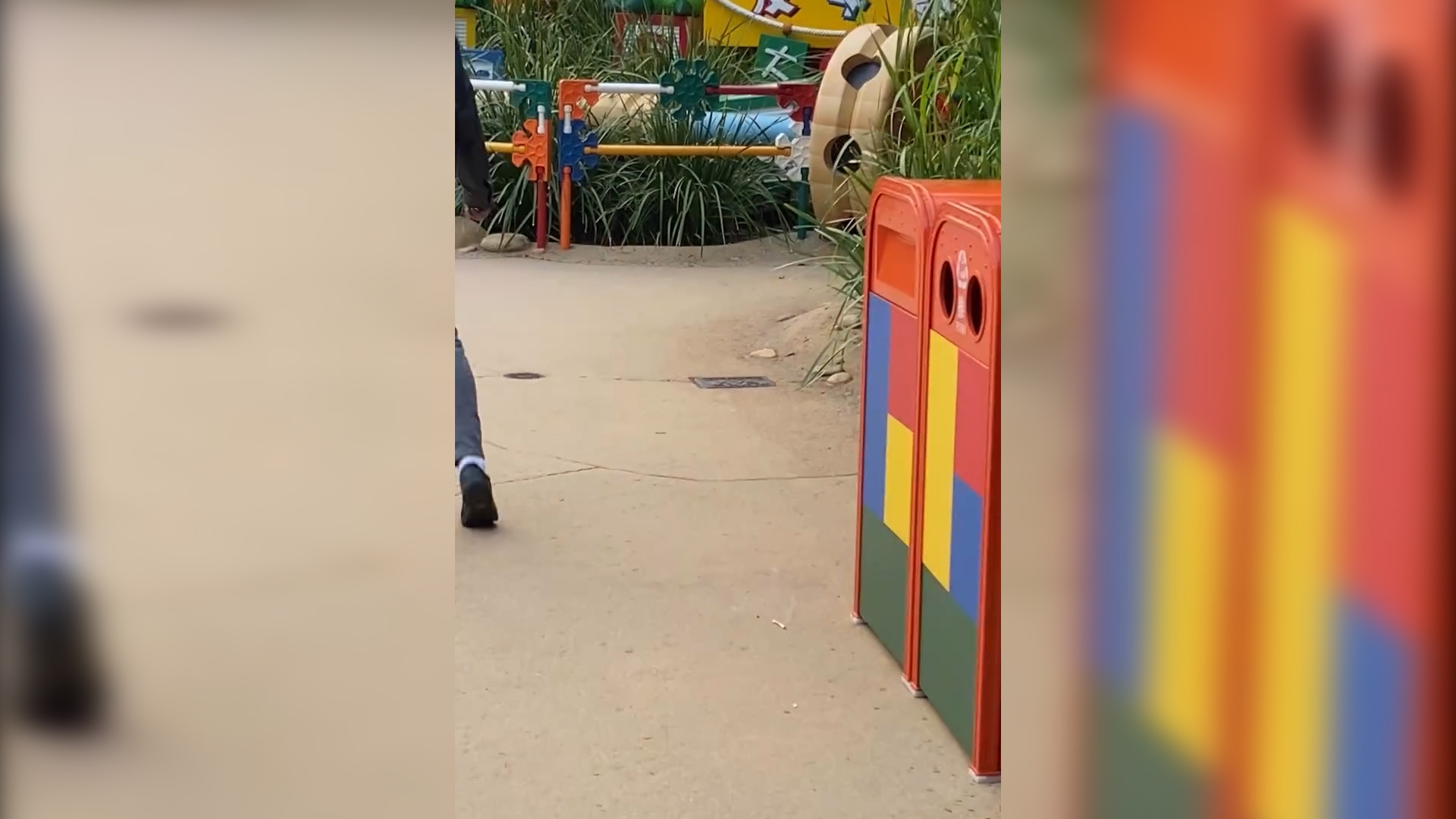 東張西望報料｜迪士尼男遊客公然吸煙兼掉煙頭　觀眾怒斥：破壞規矩