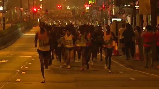 渣打馬拉松。(資料圖片)