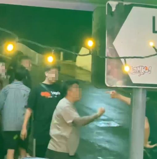 蘭桂坊MMA｜逾10名男子凌晨街頭混戰