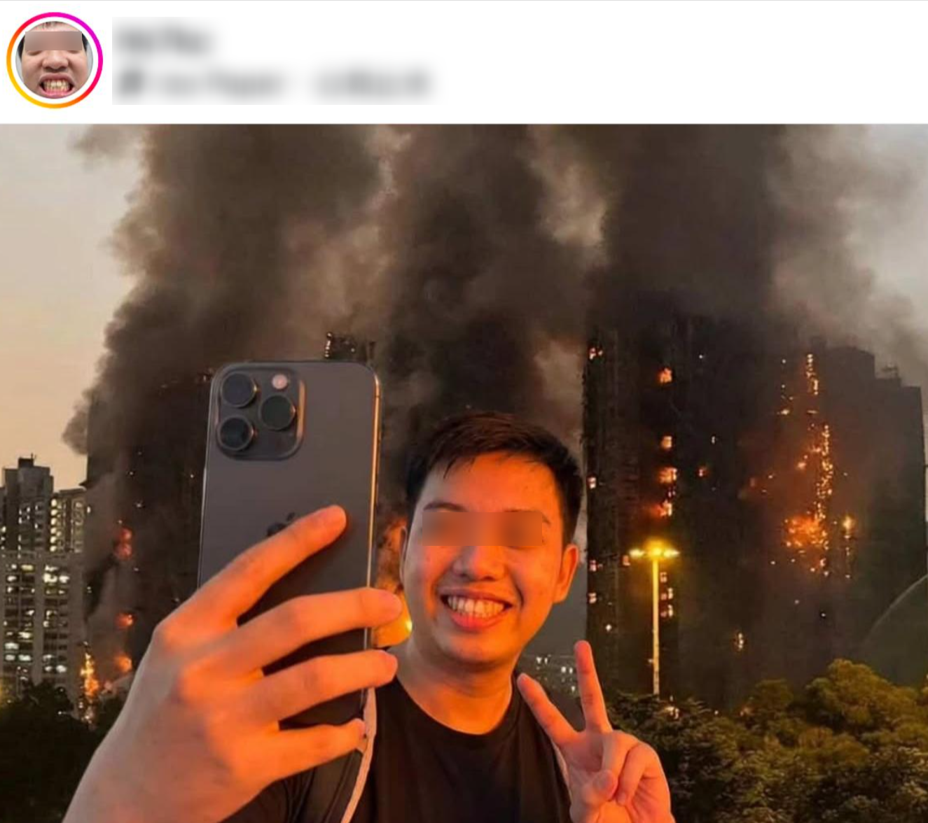 大埔宏福苑五級火｜災難言論惹眾怒　網紅Kenny稱火災死者「罪有應得」遭圍剿