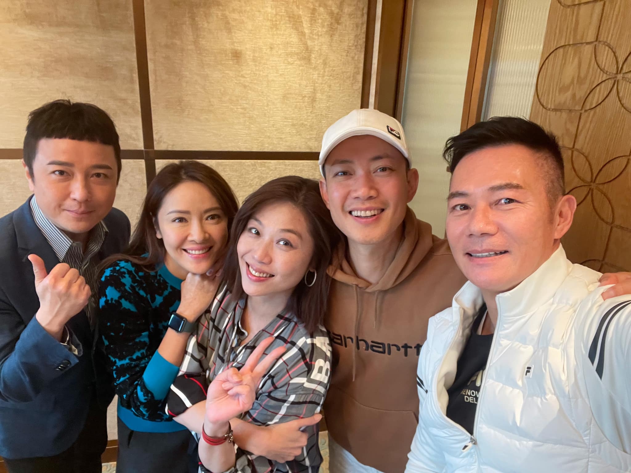 原來呢次係「細妹」向海嵐積極籌劃，而「大妹」陳妙瑛就安排地方兼請客。