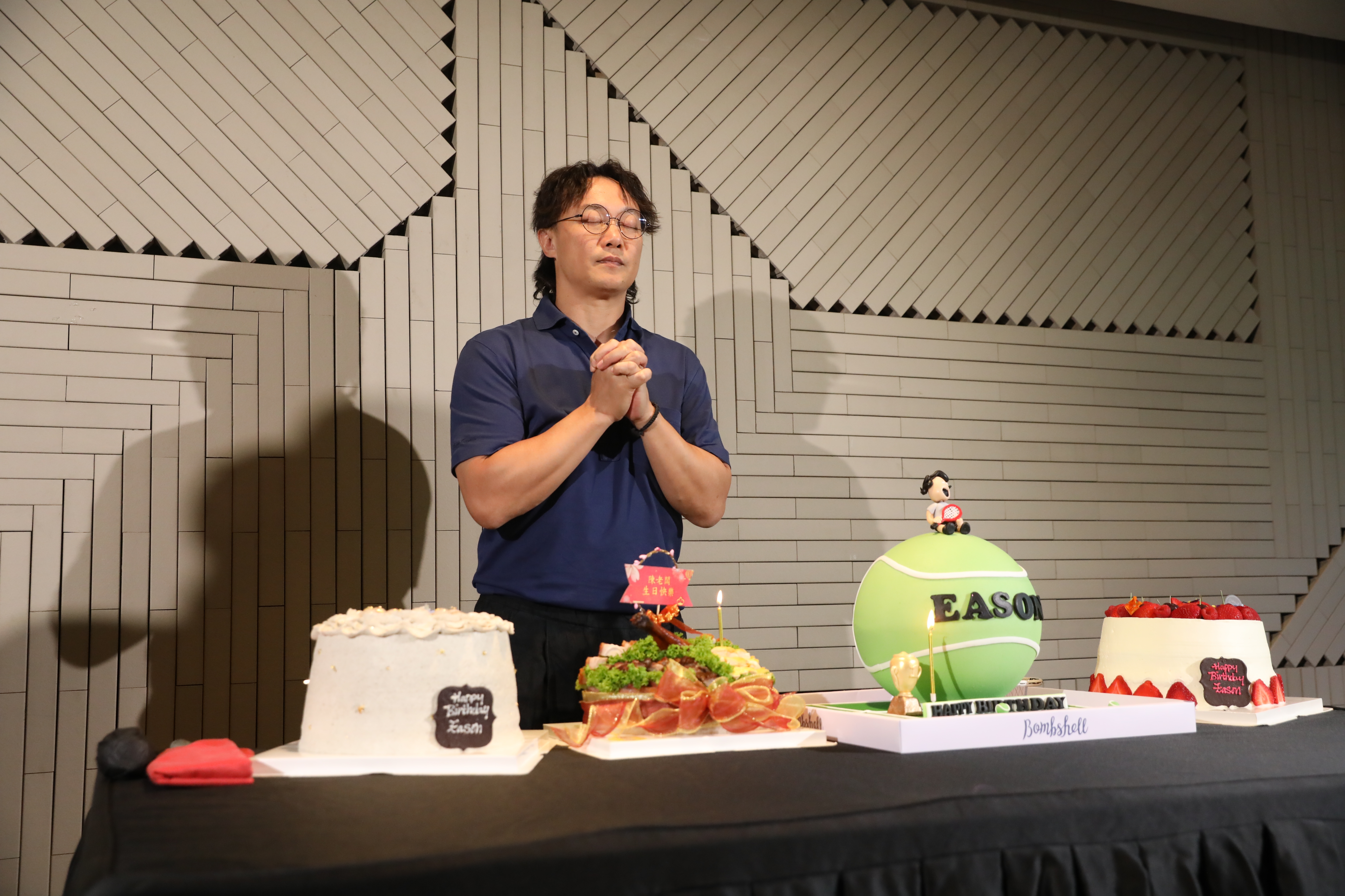 至於生日願望，Eason笑謂:「講出來就唔靈啦！」