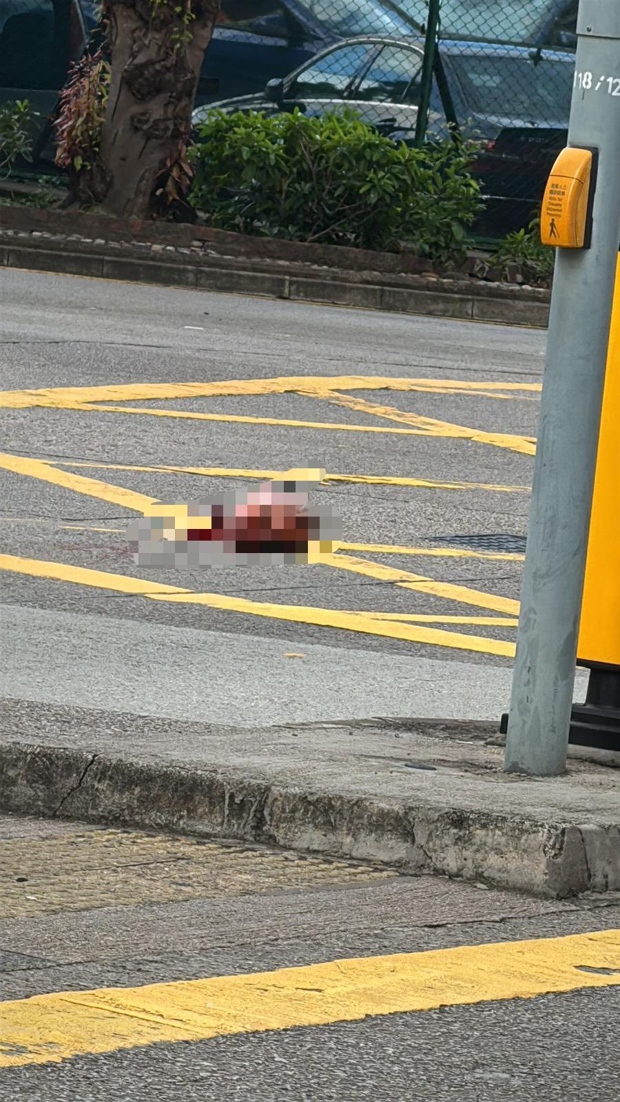 有圖慎入｜港柯士甸道恐怖車禍　傷者疑「身首異處」人頭掉出路邊