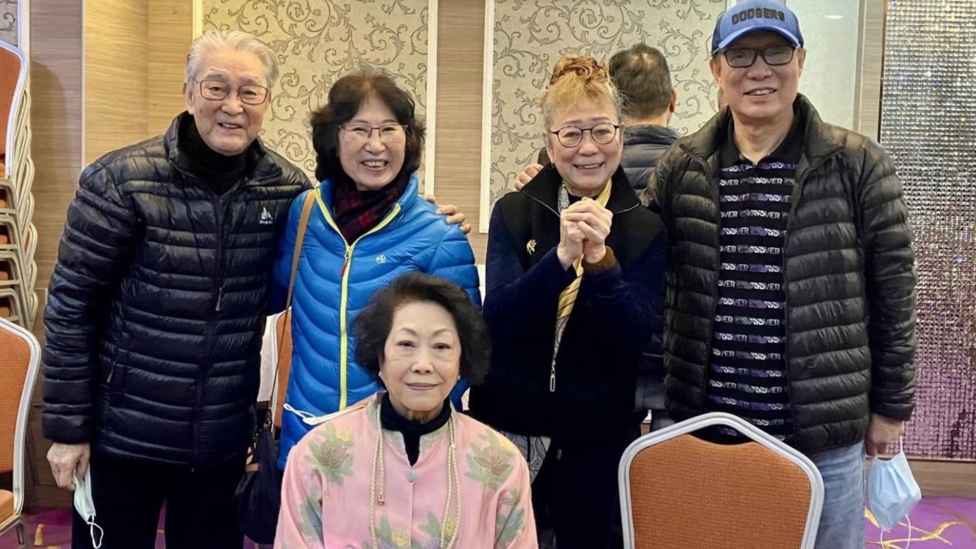 周驄、著名編導傅月美、白茵、黃文慧、著名編導施揚平先生