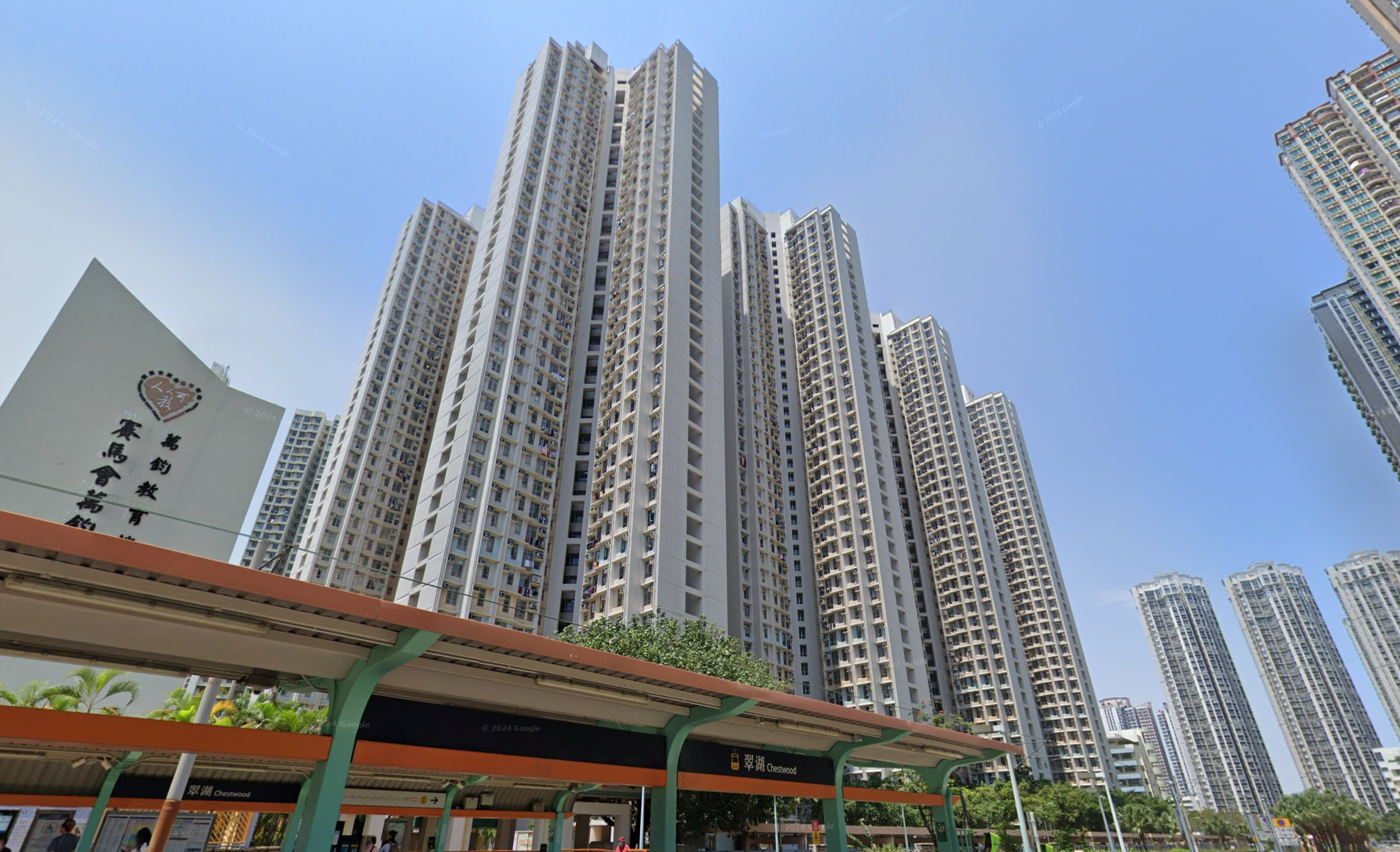 天水圍天頌苑(Google地圖)