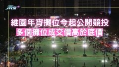 維園年宵攤位今起公開競投 多個攤位成交價高於底價