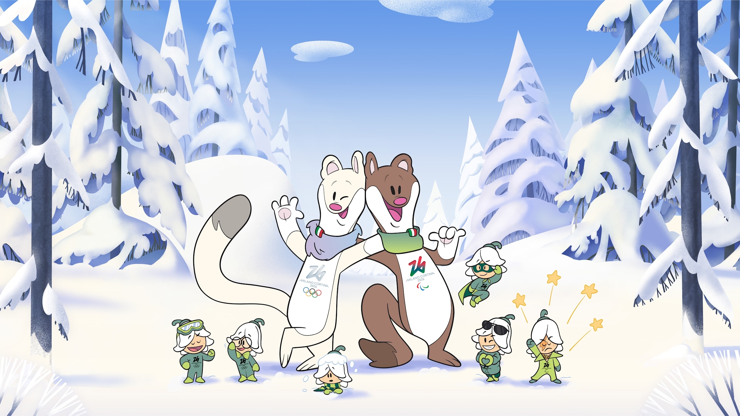 2026年米兰-科尔蒂纳冬奥会吉祥物揭晓