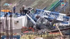 秀茂坪地盤天秤塌下擊中多間貨櫃辦公室 至少一死八傷