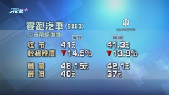 零跑汽車及萬物雲周四掛牌 上市前暗盤價顯著受壓
