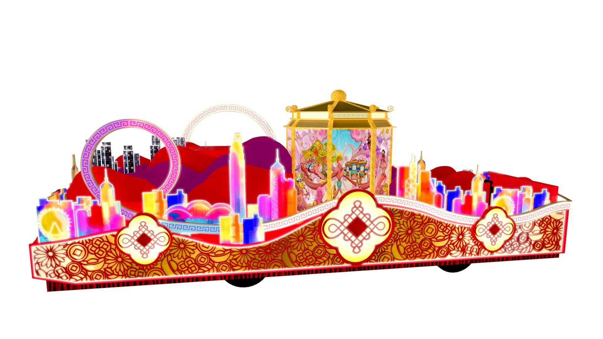 新春花車巡遊｜新春花車設計