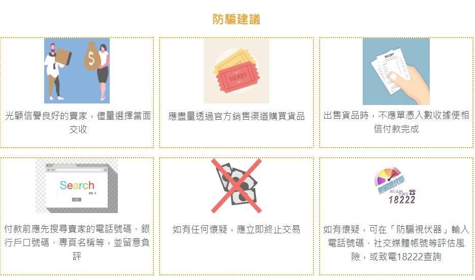 網購防騙建議