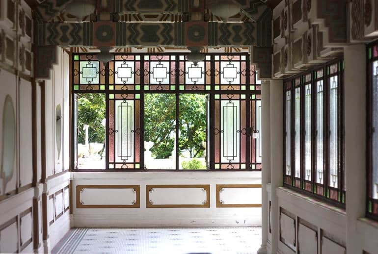 King Yin Lei's garden house