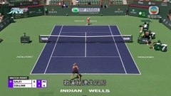 印第安韋爾斯網球賽：華連卡晉級次圈