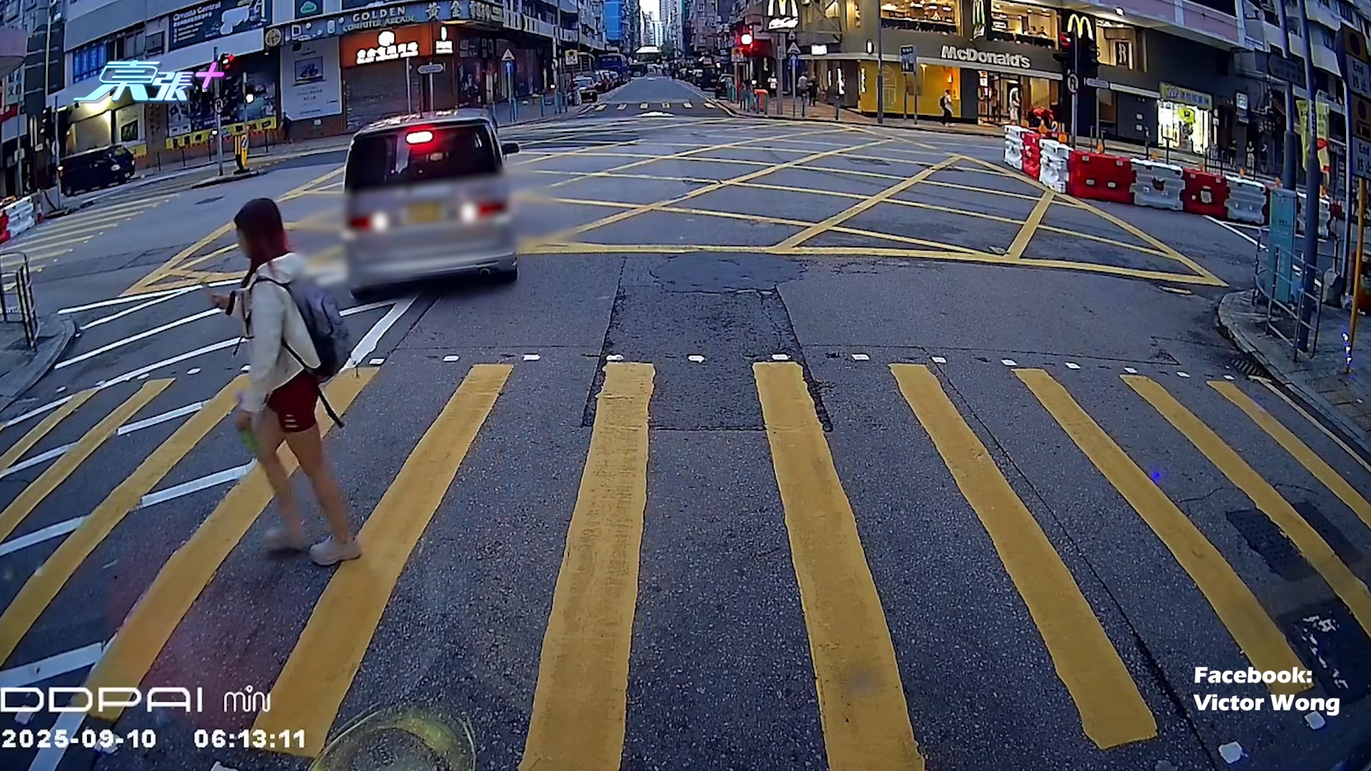 車Cam直擊｜深水埗「馬路炸彈」亂駛黃格來回穿梭　紅燈倒車仲要漠視行人