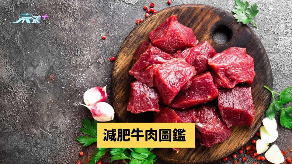 牛排各部位熱量/脂肪圖鑑 減肥路上有你有我！#至識健康