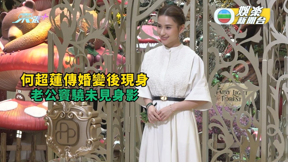 何超蓮傳婚變後現身 老公竇驍未見身影
