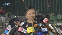 【太平清醮】[現場]包山后黃嘉欣：放鬆心情應戰有助較順暢處理器材