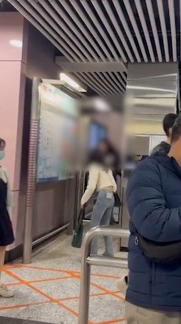 港鐵內地女疑逃票連環跳閘過程全拍下