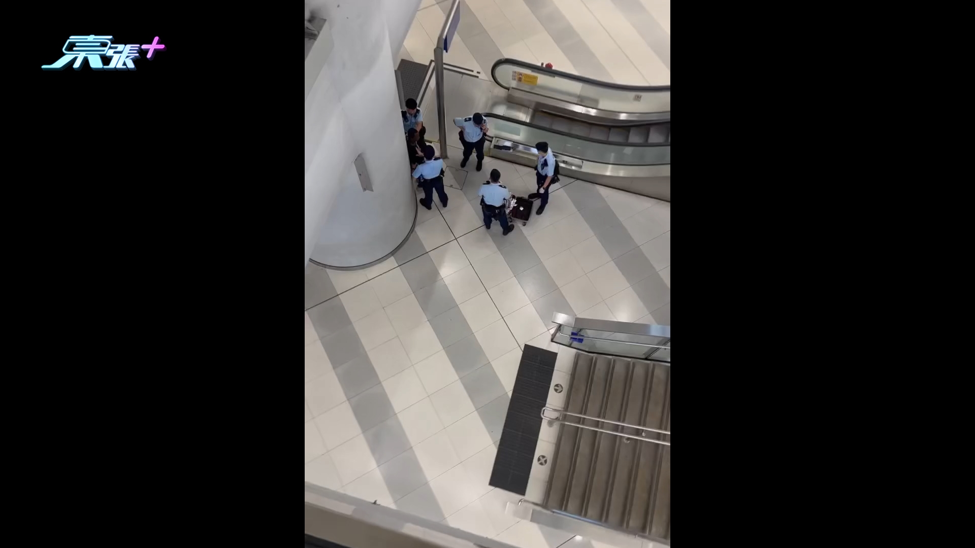 元朗站驚現毒磚案　可疑非洲男遭截查　揭行李藏13公斤可卡因市值近千萬