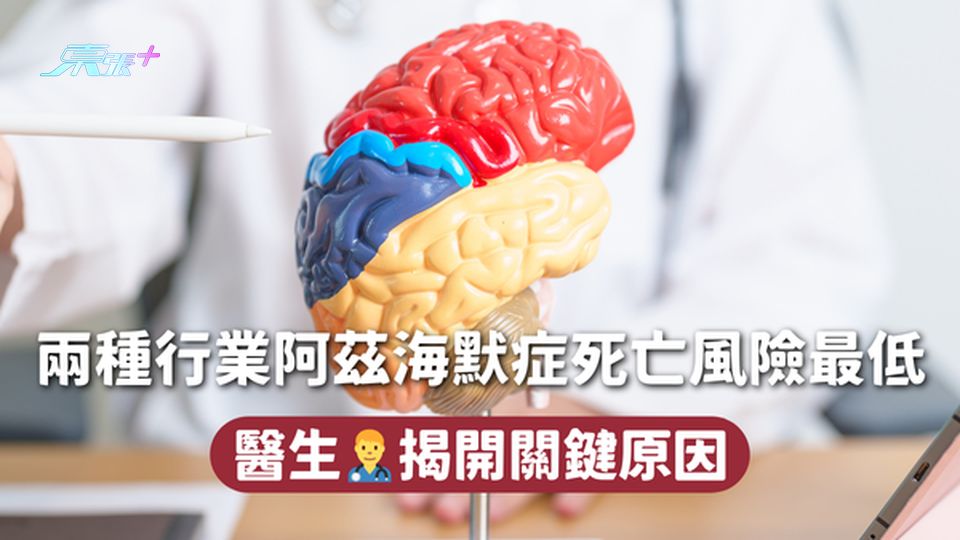 兩種行業阿茲海默症死亡風險最低 醫生👨‍⚕️揭開關鍵原因