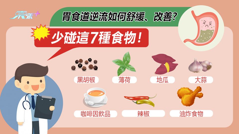 火燒心如何舒緩、改善？醫師建議：少碰這 7 種食物！ 