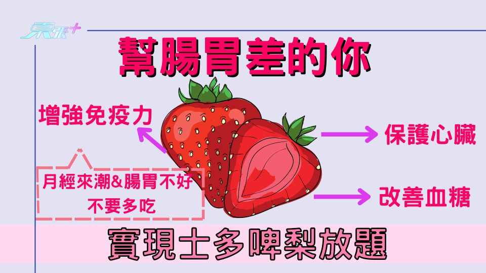 幫腸胃差的你 實現士多啤梨放題