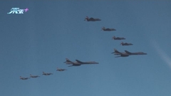 北韓再發射四枚短程彈道導彈 美軍B-1B轟炸機亮相美韓聯合軍演