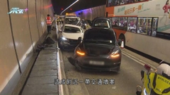 大老山隧道兩車相撞一名男司機不治 往沙田快線一度封閉