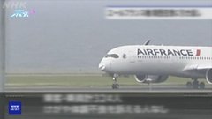 法航有日本飛法國航班疑撞到雀鳥機鼻凹陷折返無人傷 影響11班航班升降