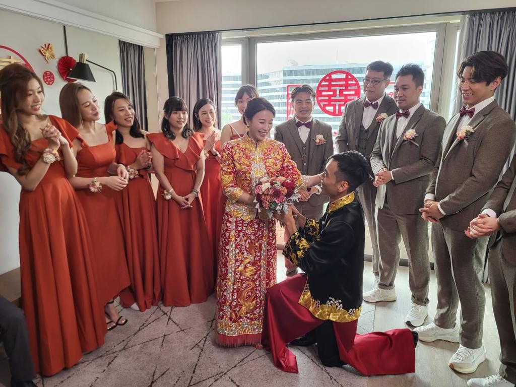 《愛．回家》張詩欣今日正式成為陳太。