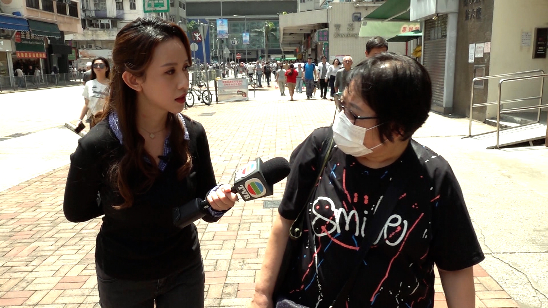 街頭採訪中，多數市民對新措施表示支持。