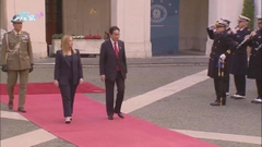 日揆晤意大利總理 雙方同意兩國提升關係至戰略夥伴