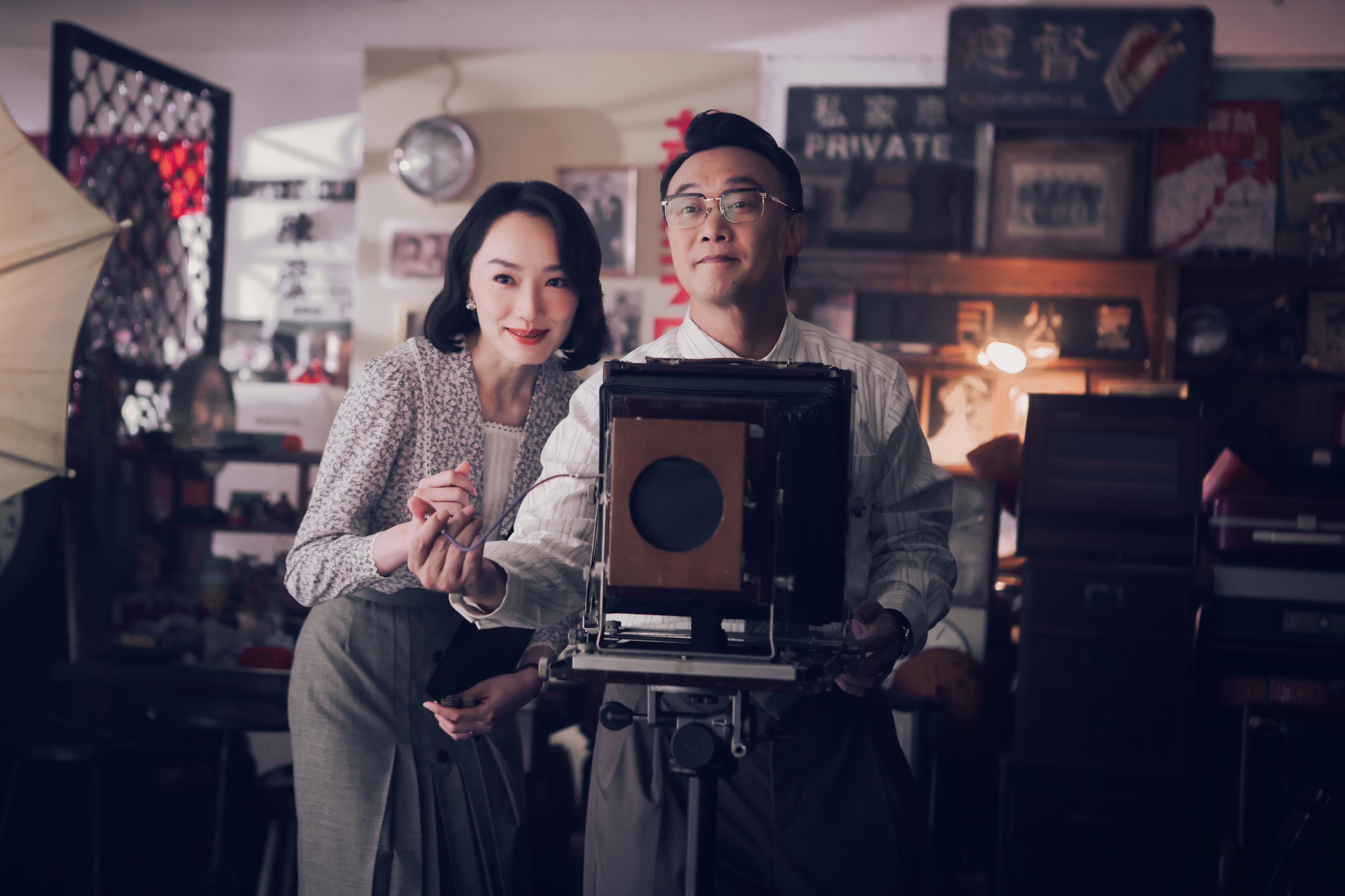 Eason讚蔡思韵做戲自然。