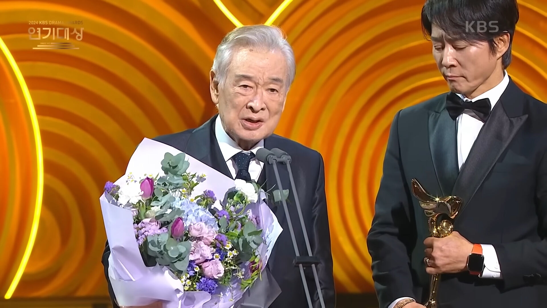 ▲▼ 下月就要91歲！「國民爺爺」李順載爆健康惡化　後輩：他不太好⋯ 。（圖／翻攝自KBS YouTube）