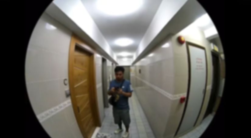 港男家陌生男上門收數貼「欠債還錢」招紙，債仔竟是認識的人。