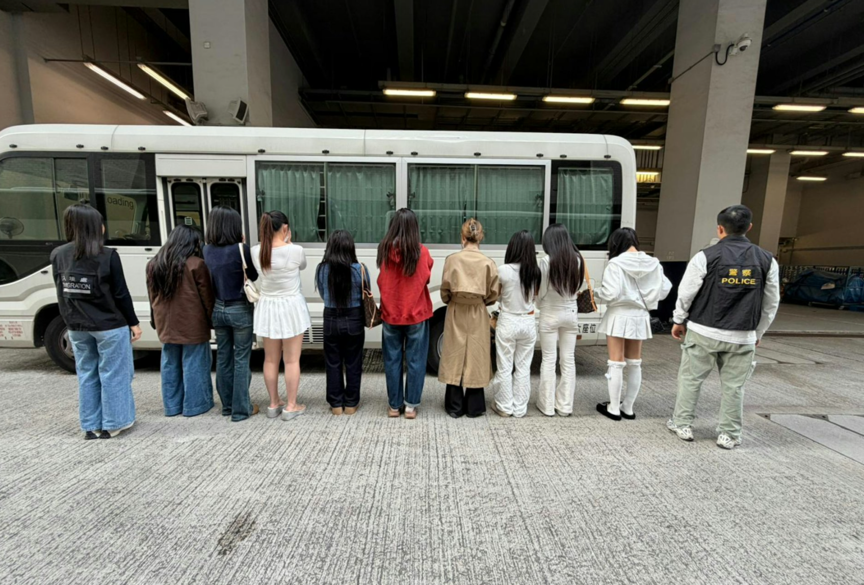 警方油尖旺掃黃共拘24名流鶯　全為「內地女」年齡最大48歲 (警方提供)