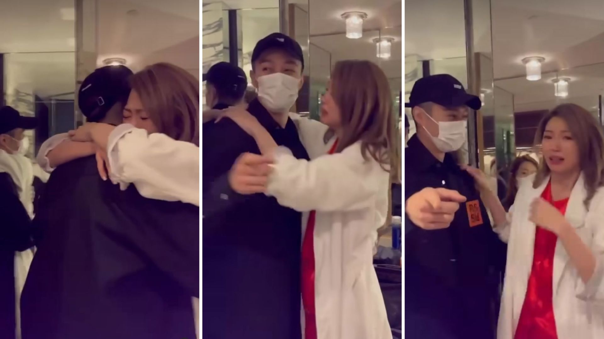 雖然連詩雅婚禮撞正內地巡唱，周柏豪仍匆匆返港親自送祝福。