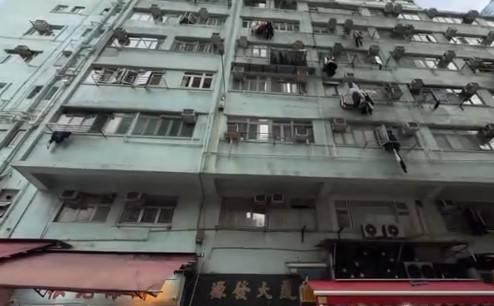 案發大廈。