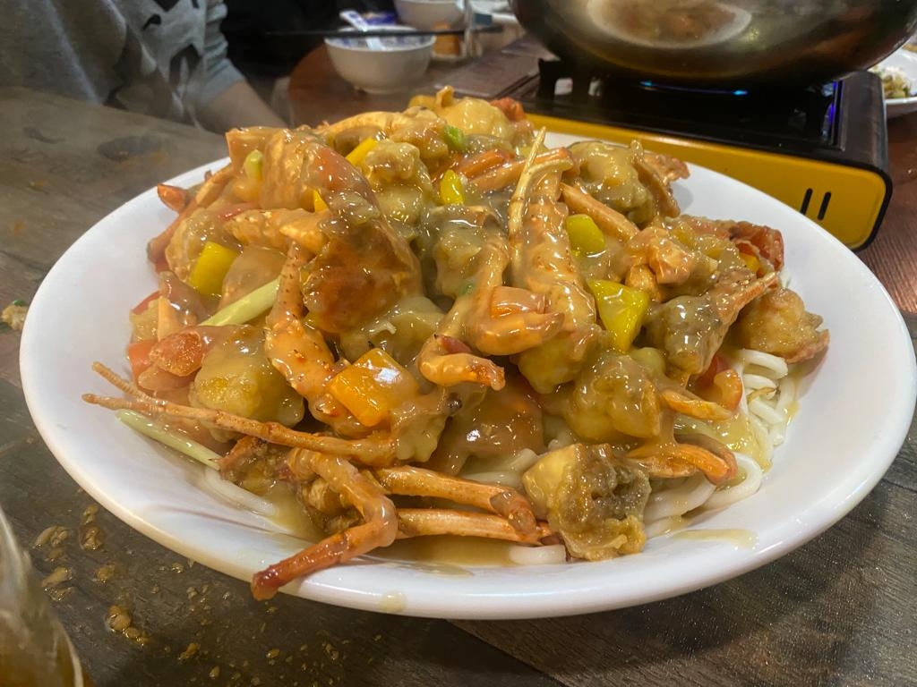 芝士龍蝦烏冬勁足料，抵食!