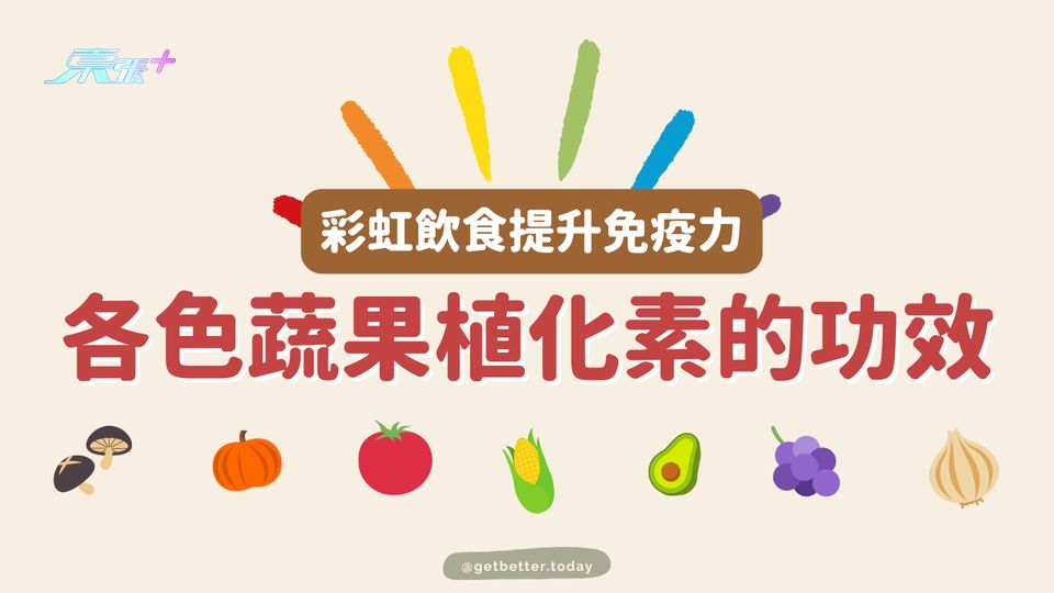 【你不能不關注的話題】彩虹飲食 提升免疫力 #至識健康