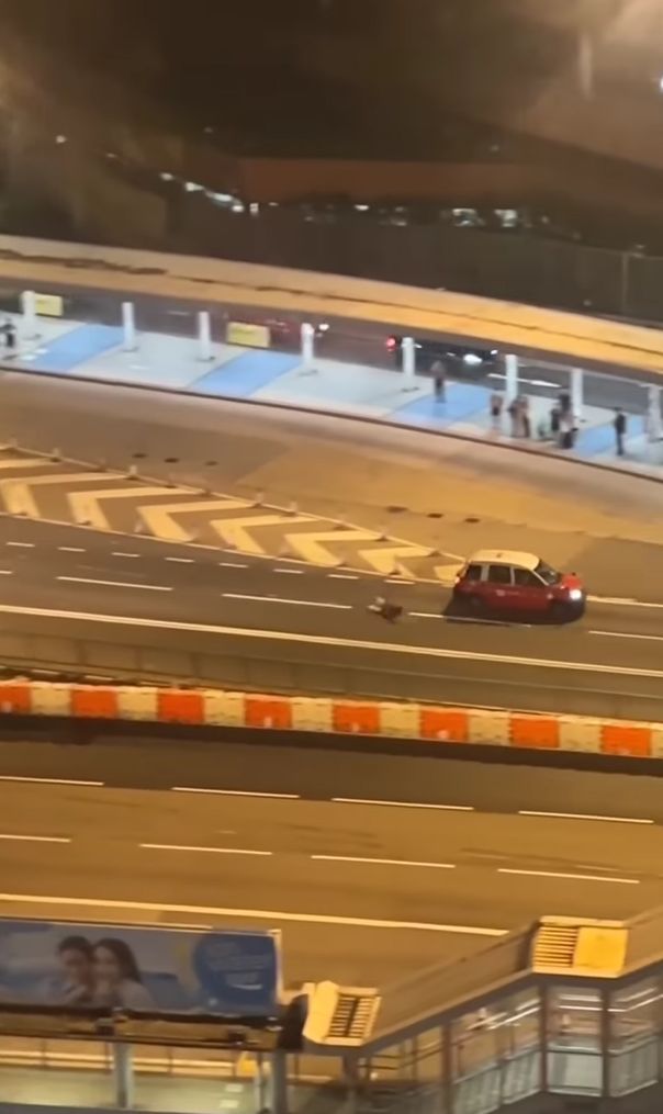 紅隧轉車站醉漢亂闖大字型瞓地阻交通