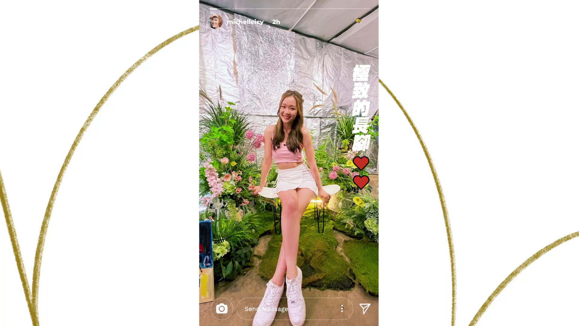 雖然Carmen不負所托拍出長腿照，不過仍然被Michelle笑老餅