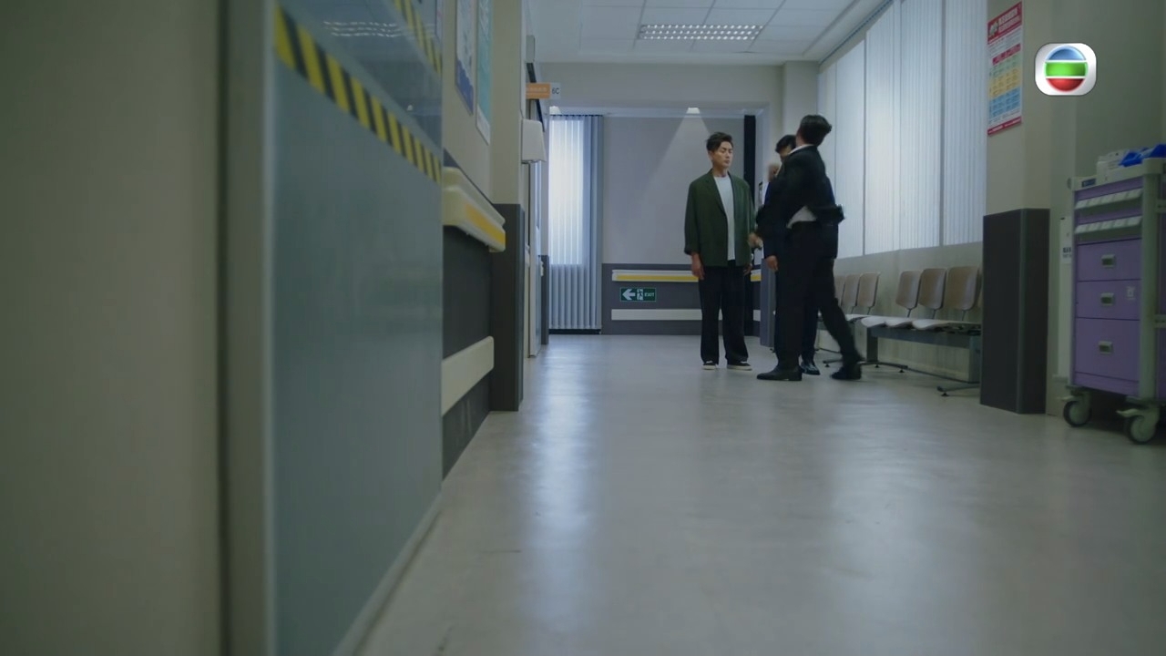 聽到建邦太太意外流產，鄭俊弘大受打擊，星柏陪湛霆一齊面對建邦，結果齊齊雙雙被打。