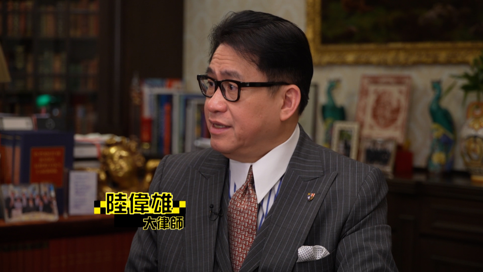 陸大狀表示，相關律師信是代表其當事人發出，向事主發出通知，指出當事人因交通意外受傷，導致有損失。