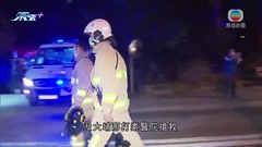 元朗八鄉有村屋起火四人受傷送院 包括兩名消防員